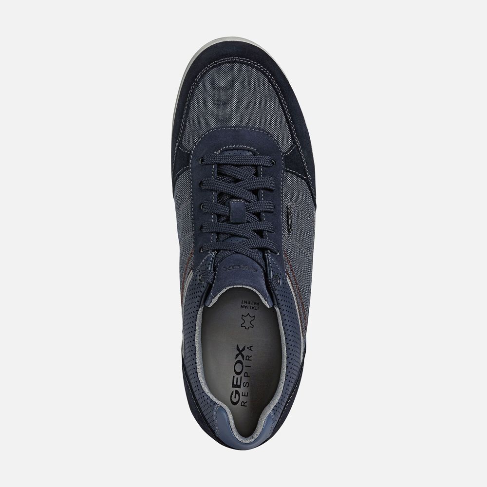 Geox Sneakers Navy Renan - Geox Mens Shoes - CZSBUX946